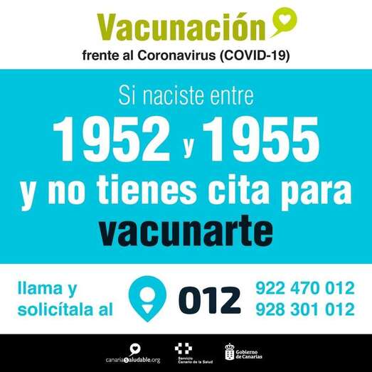 Cartel de vacunación/TA.